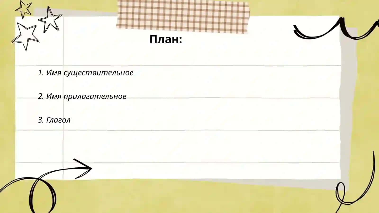 Части речи 2