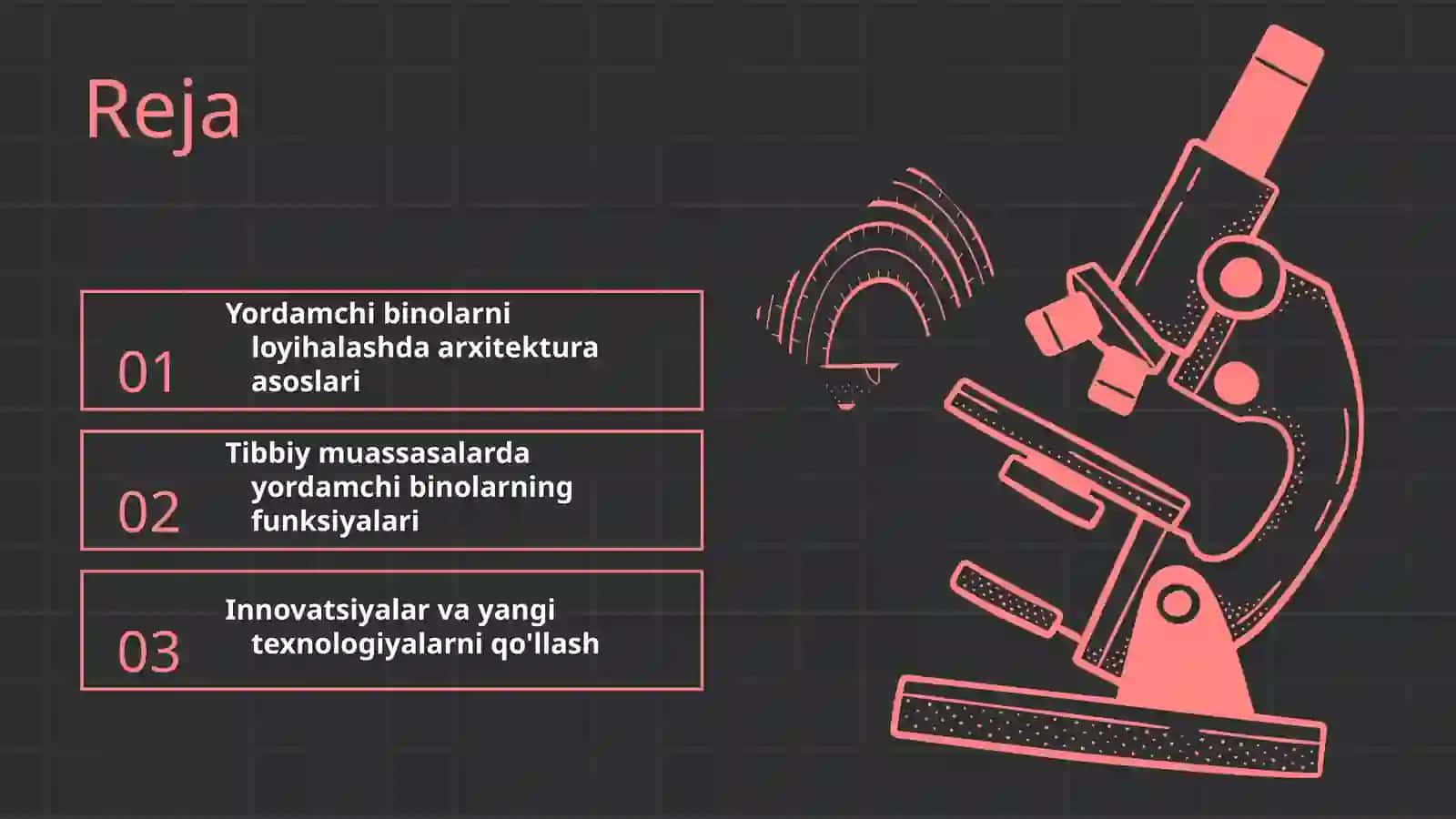Tibbiy muassasalarda yordamchi binolarni loyihalash 2
