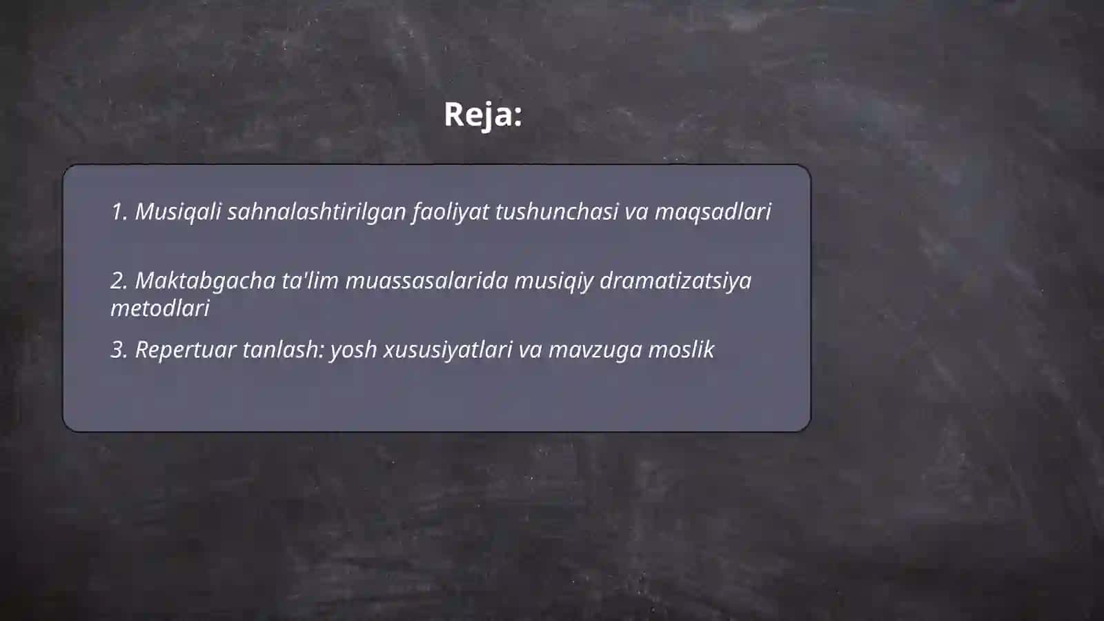 Maktabgacha ta'lim tashkilotlarida musiqali sahnalashtirilgan faoliyatni tashkil etish 2