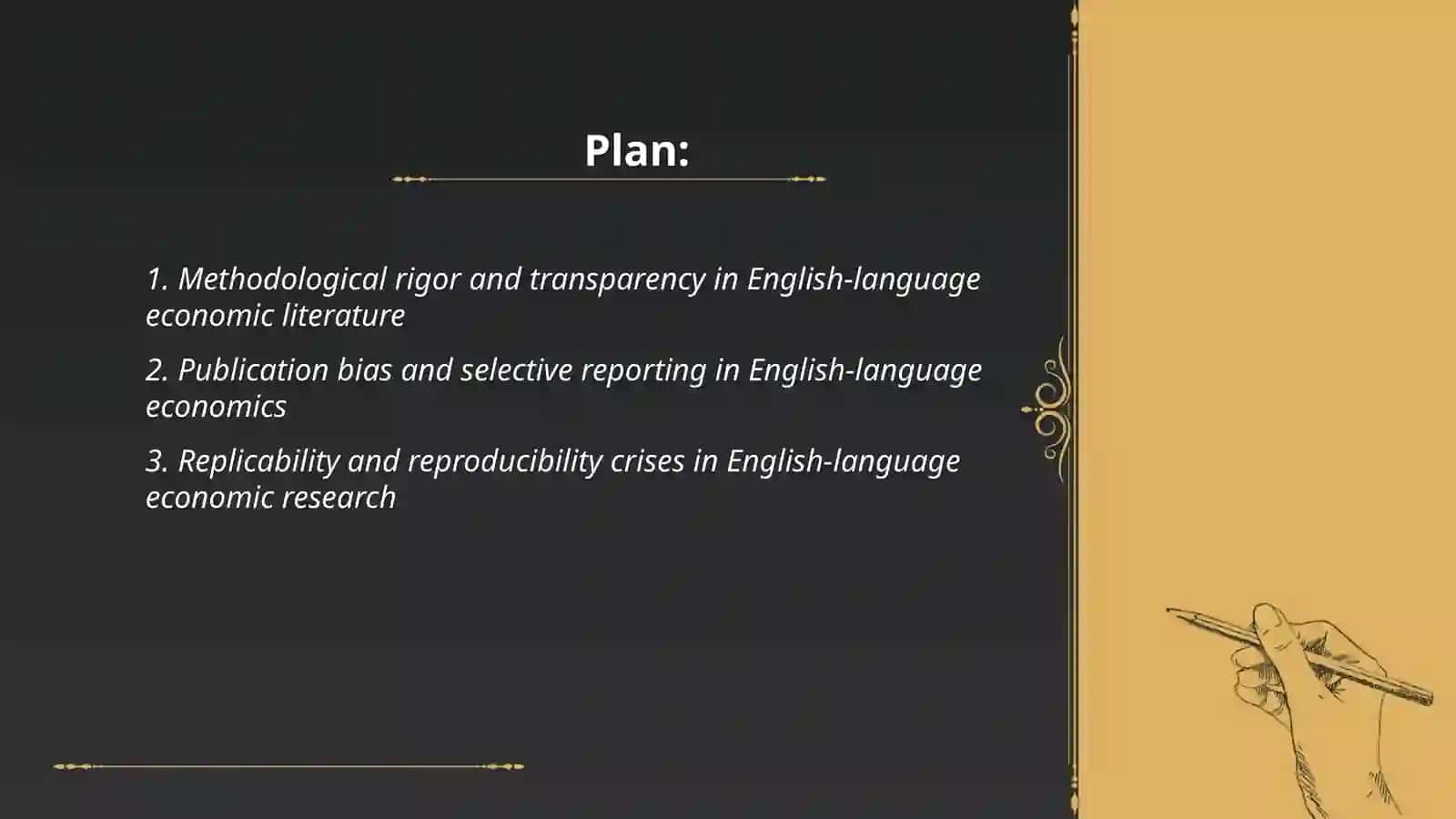Critical Review of English-language Economic Literature 2