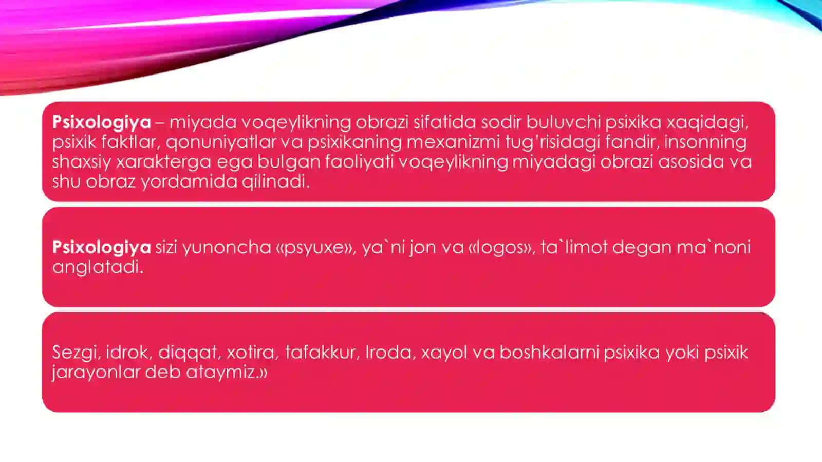 PSIXOLOGIYA TARIXI IJTIMOIY JARAYONLARNING QONUNIYATLARI HAQIDA 2