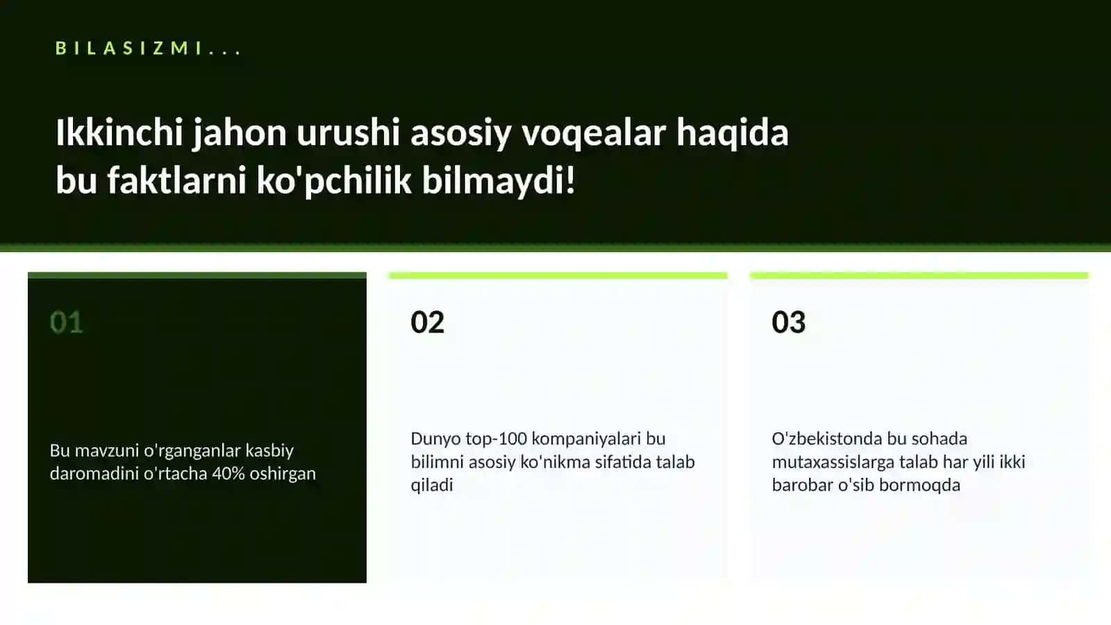 Ikkinchi jahon urushi asosiy voqealar 2