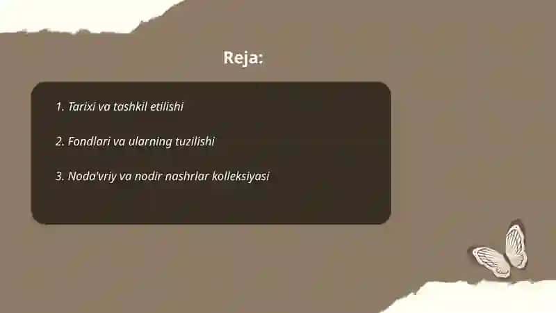O'zbekiston Respublikasi fanlar akademyasining fundamental kutubxonasi 2