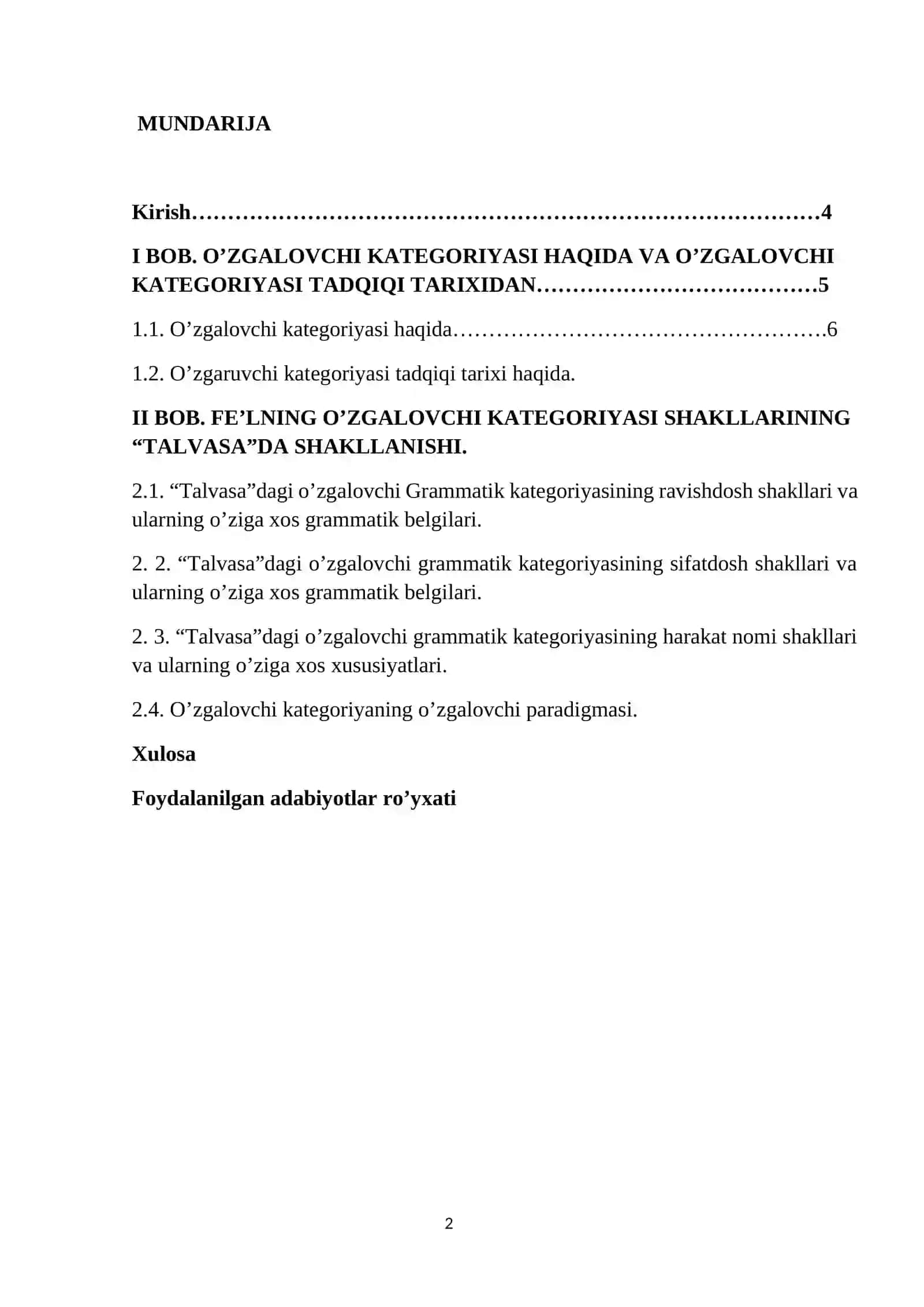 Fel o’zgalovchi kategoriyasi shakillarining uslubiy xoslanioshi 2
