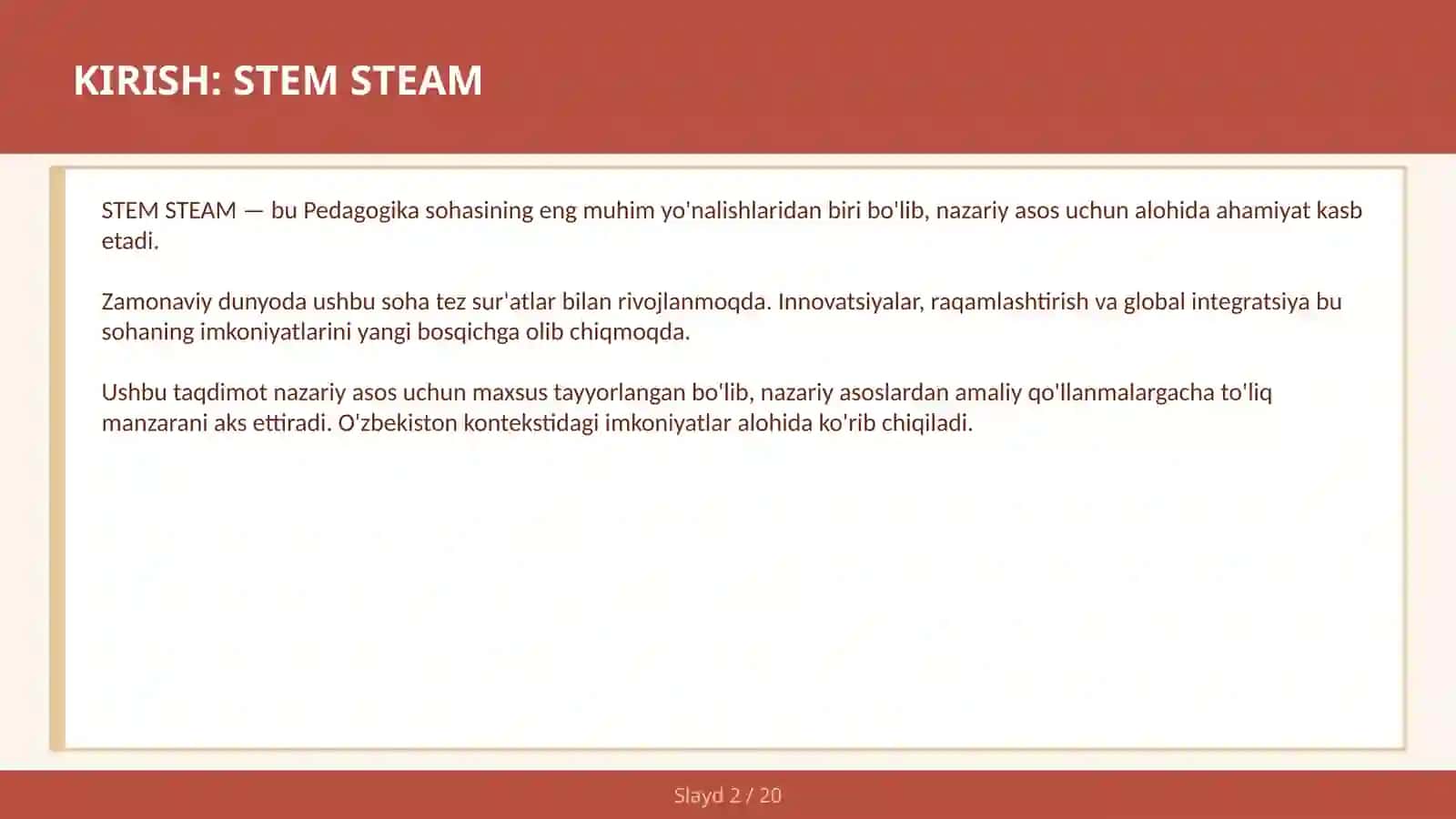 STEM STEAM 2