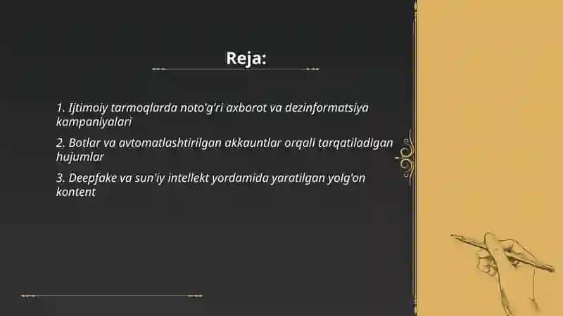 Ijtimoiy tarmoqlarda axborot xurujlari va tahdidlar 2