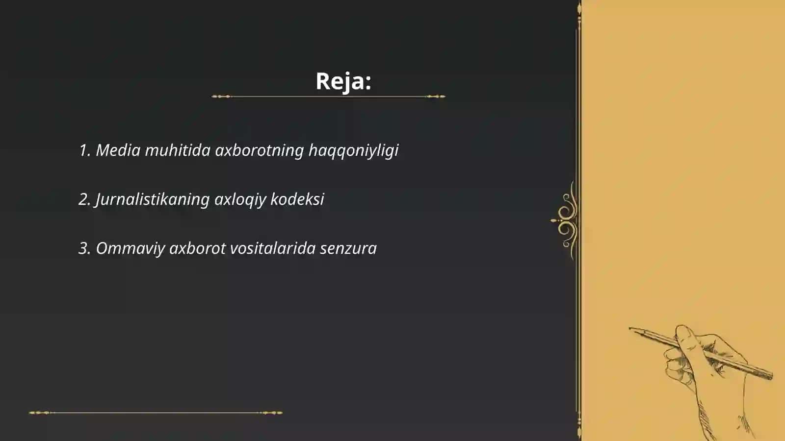 Media muhitida ahloqiy tamoillar 2