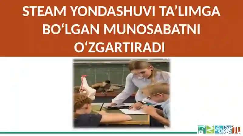 TABIIY FANLARDA STEAM YONDASHUV 2