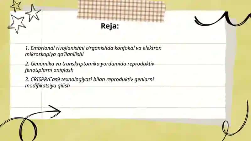 Zoologiyada zamonaviy tadqiqot metodlari 2