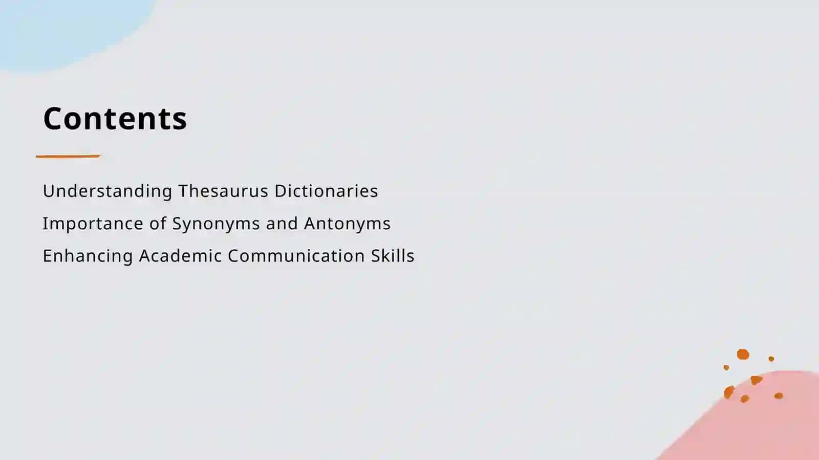 Thesaurus Dictionaries 2