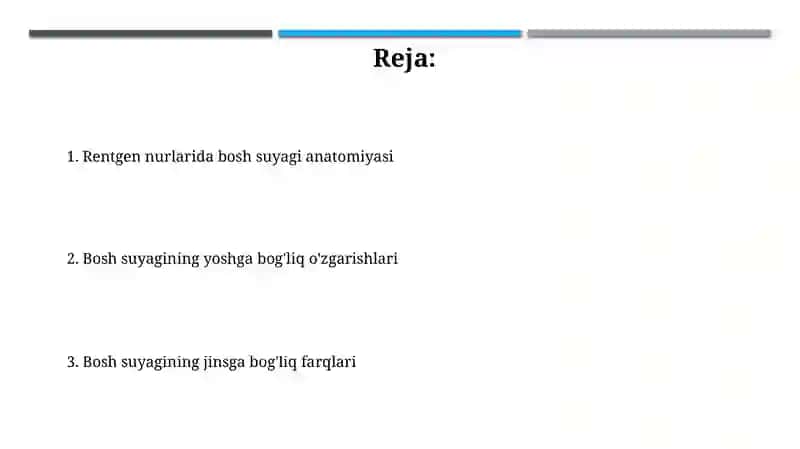 Kalla suyaklarining rentgenatomiyasi. Kalla suyagining yoshi va jinsiy tafovutlari 2