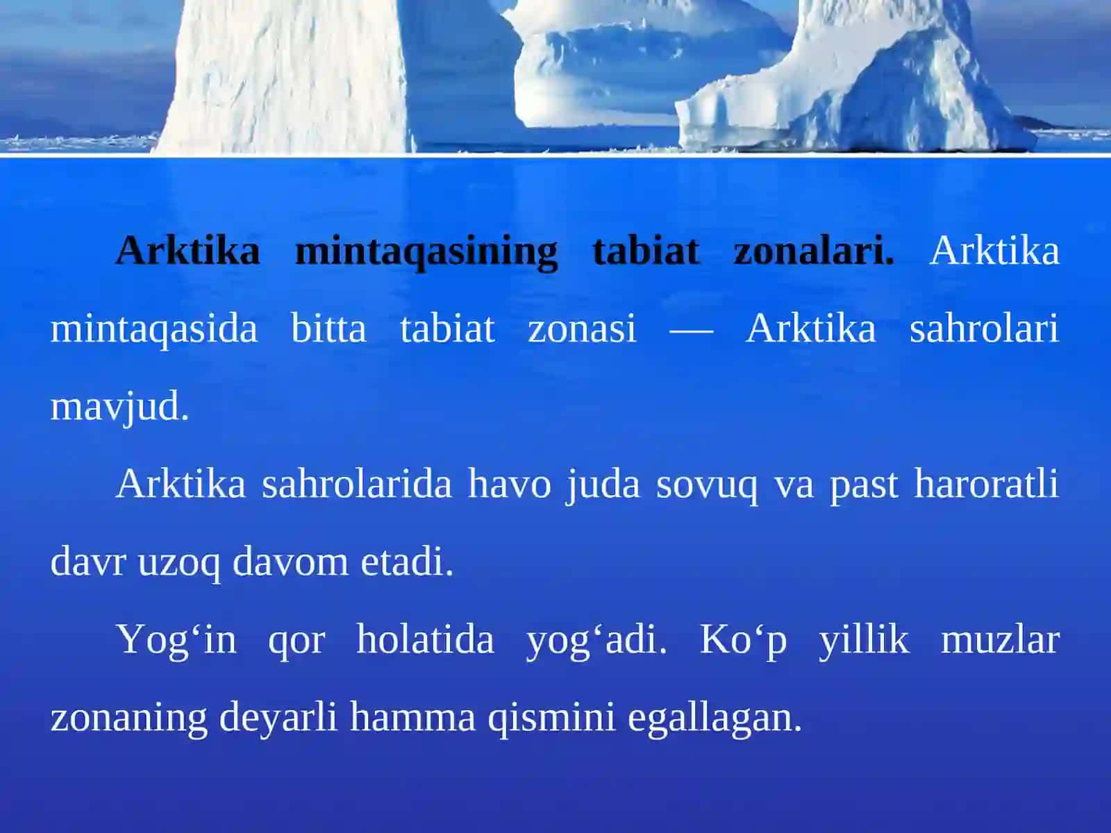 Sovuq va mo‘tadil iqlim mintaqalaridagi tabiat zonalari 2