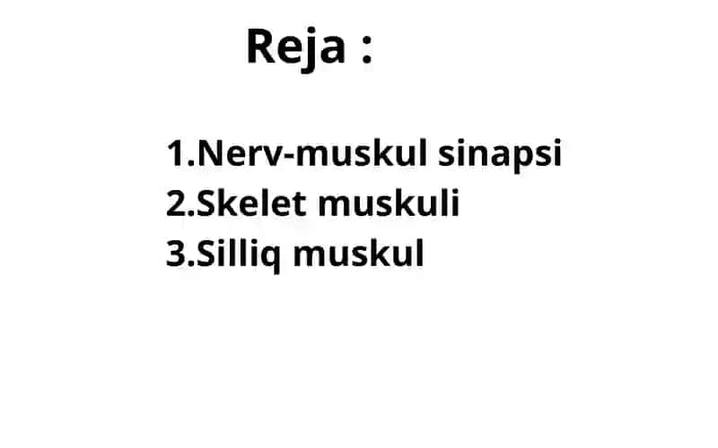 Silliq va ko’ngdalang targ’il mushaklar fiziologik. 2