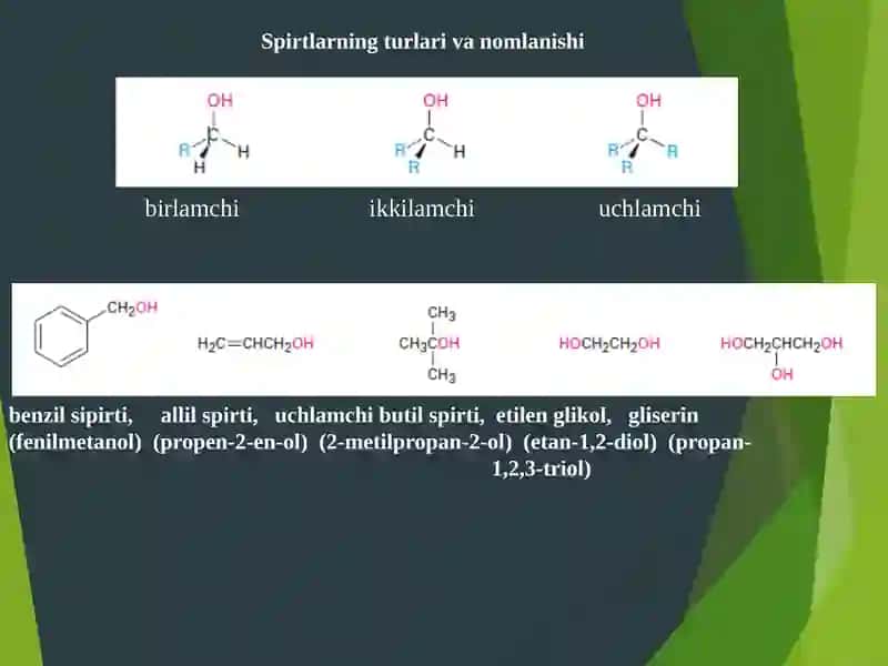 Spirtlar va Fenollar 2