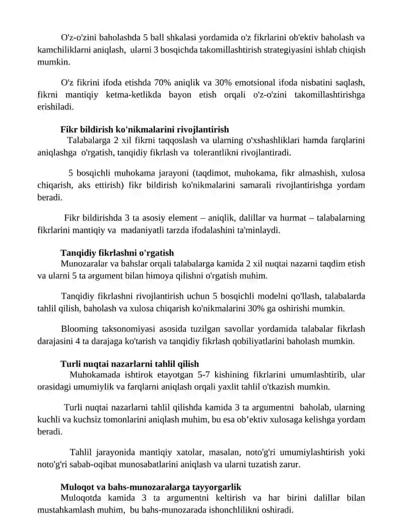 Murosasizlik va ziddiyatlarni hal qilish 2