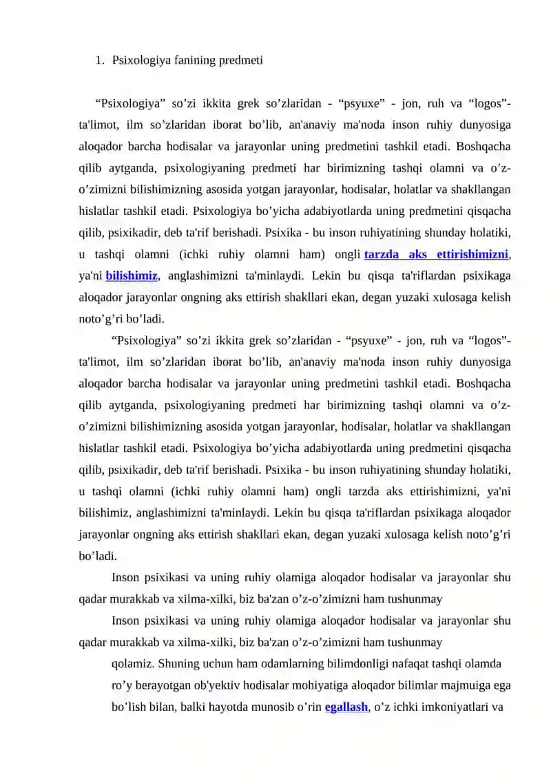 Psixologiya fanining predmeti 2