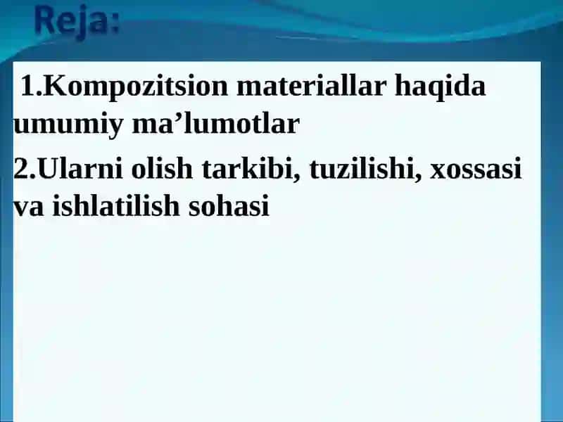 Kompozitsion materiallar 2
