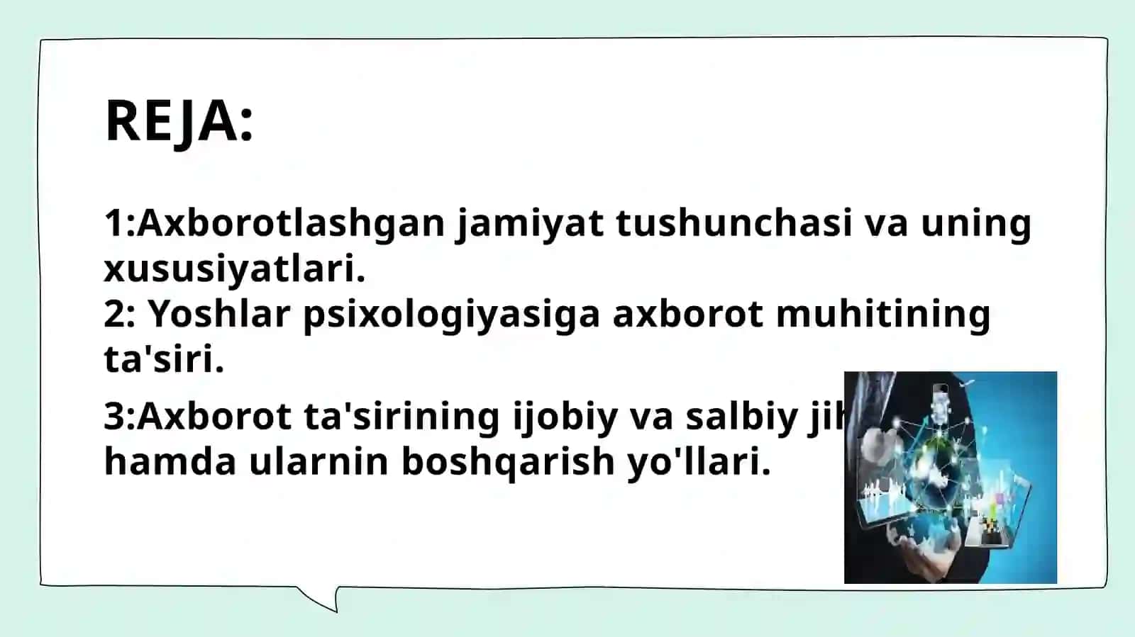 Axborotlashgan jamiyatda yoshlar psixologiyasiga ta'sir etish omillari 2