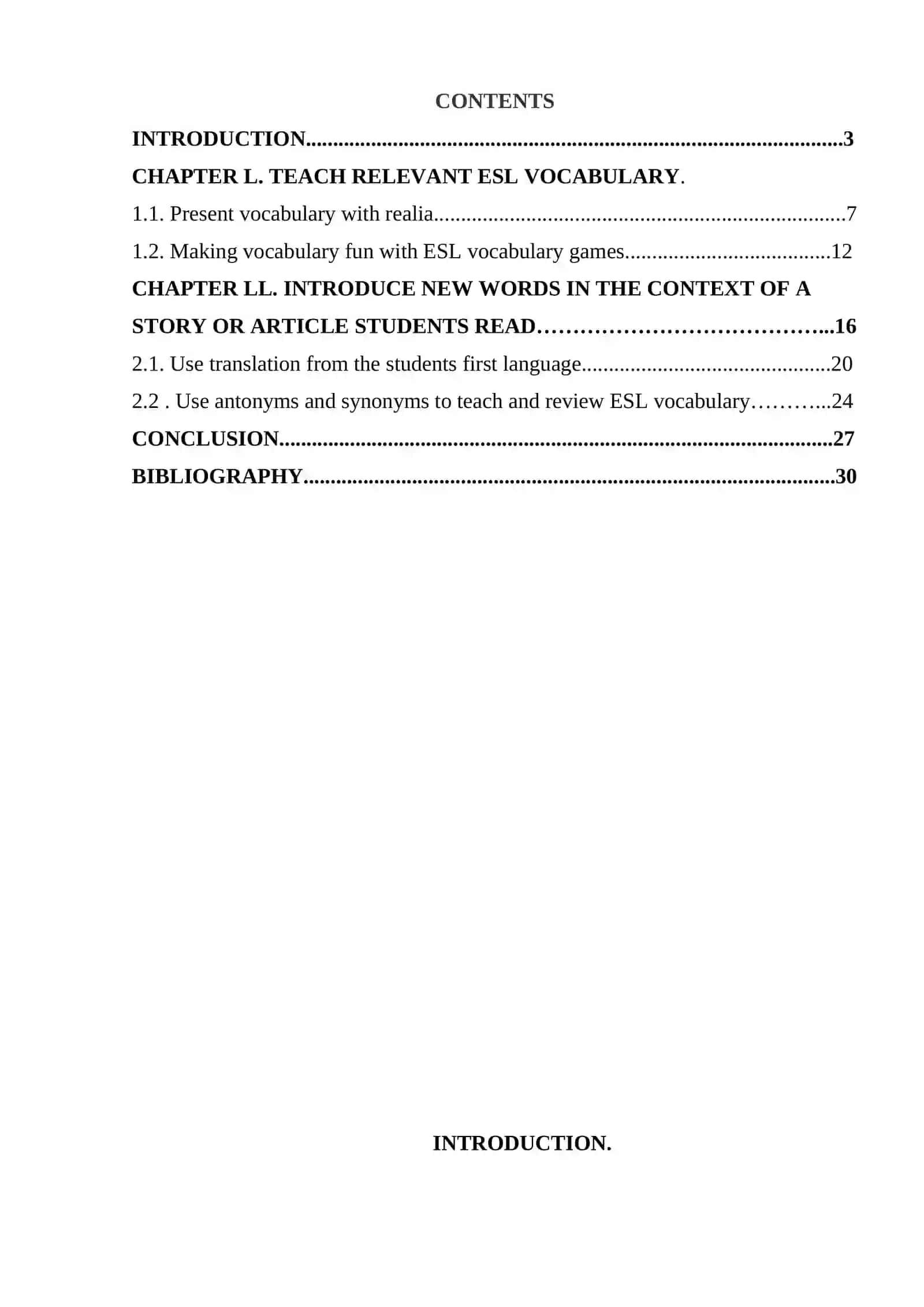 Strategies for teaching ESL vocabulary 2