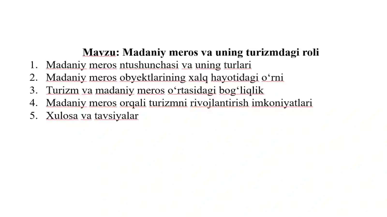Madaniy Meros va uning Turizmdagi Roli 2