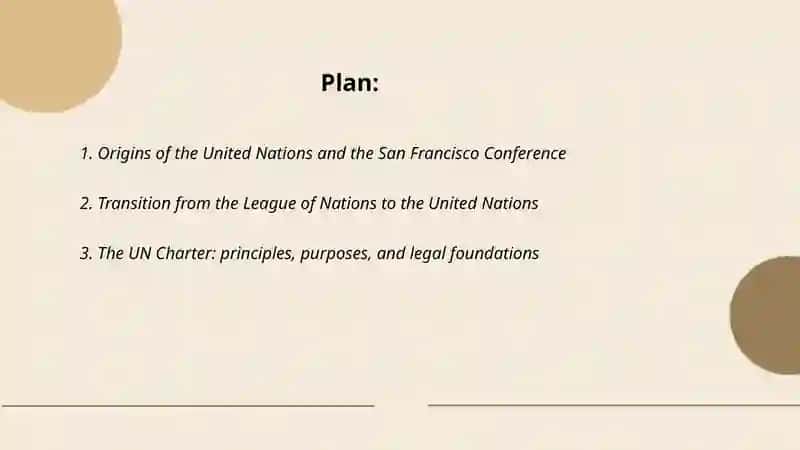 UN activities: UN history and its role in international relations 2