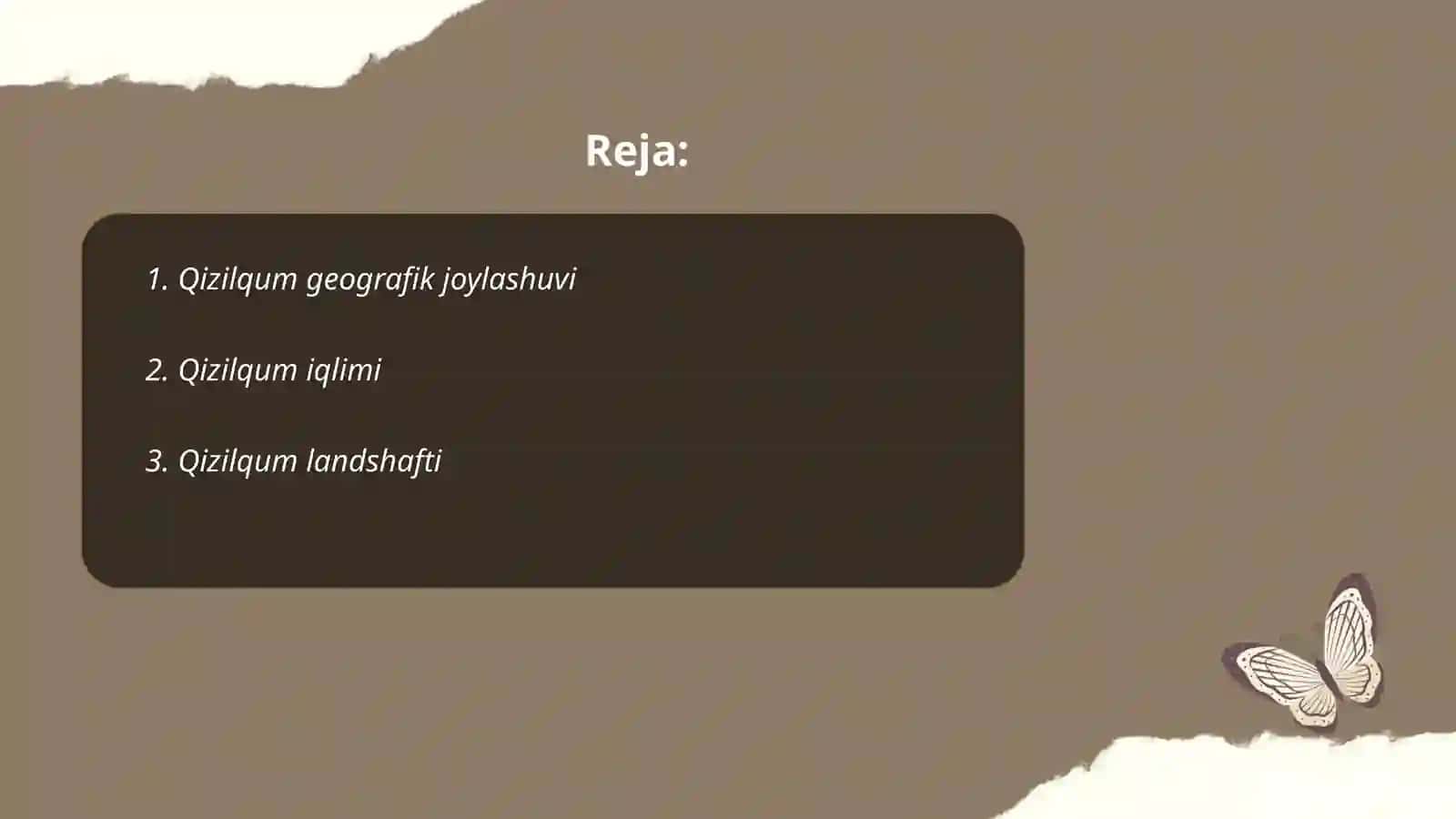 Qizilqum polegeografiyasi 2