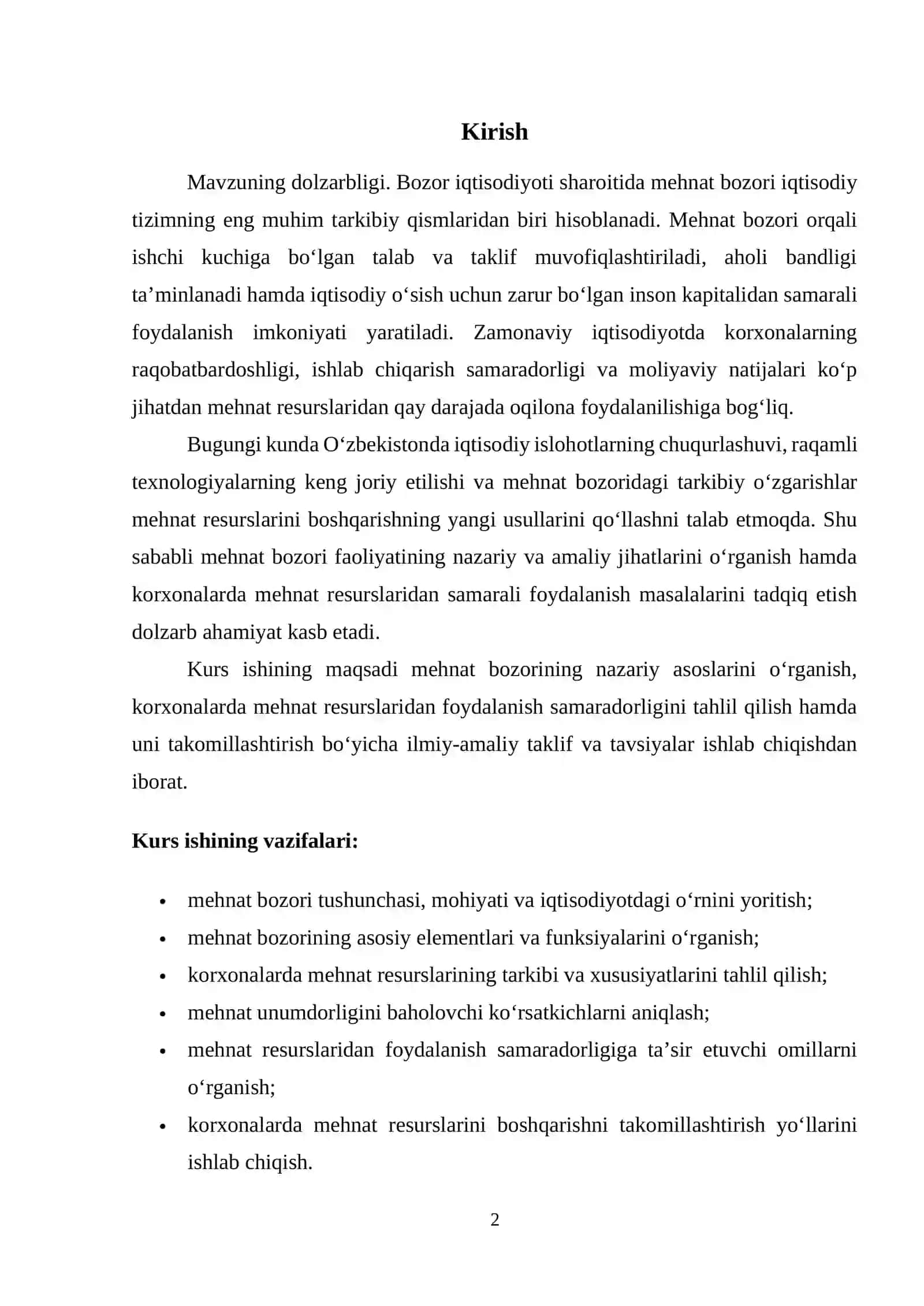 Ishlab chiqarish jarayoni va ishlab chiqarish omillaridan optimal foydalanish usullari 2
