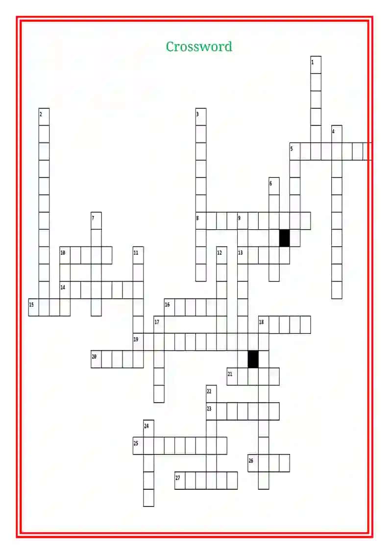 Moliyaviy hisob fanidan krossword 2