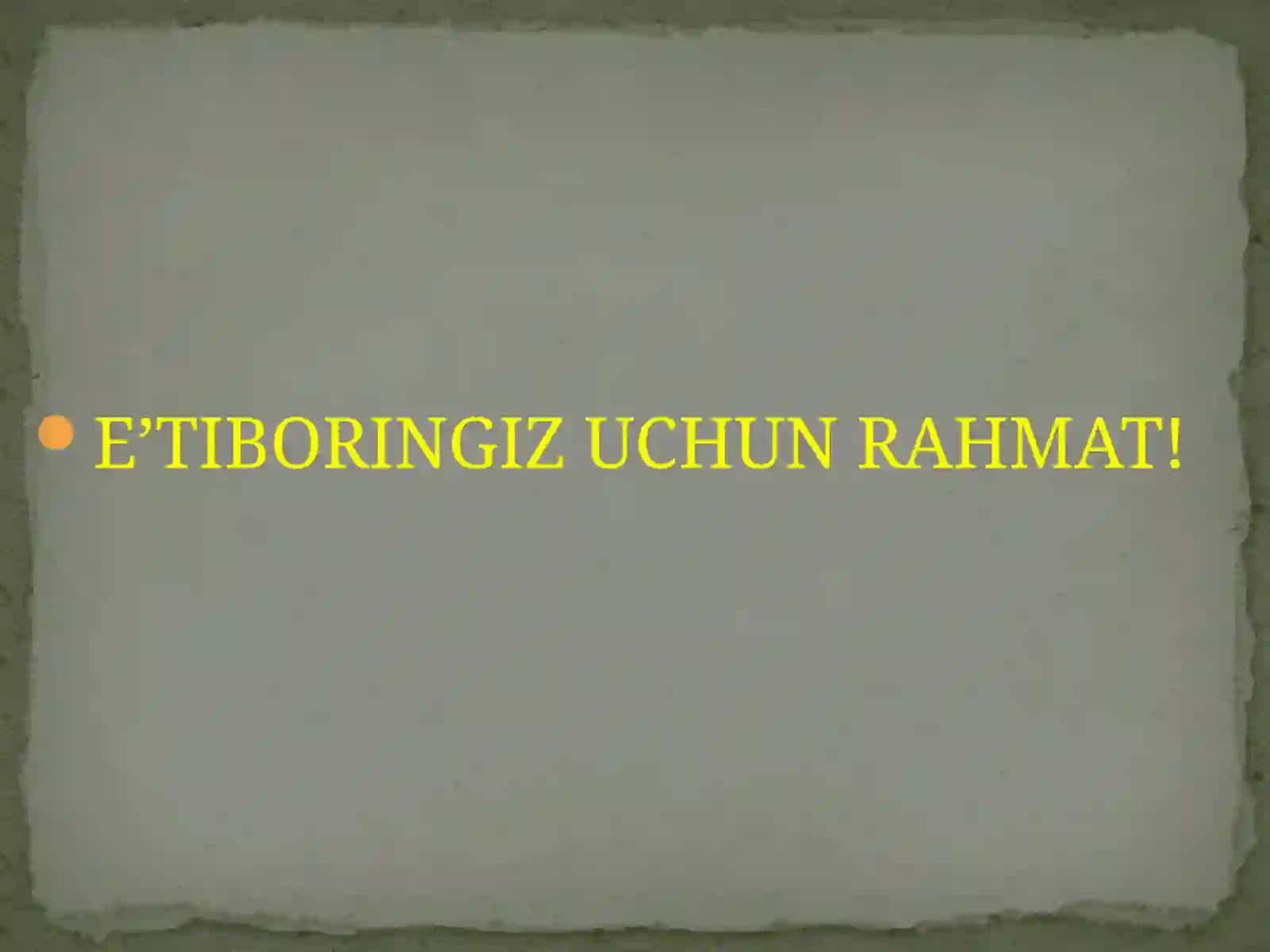 E’TIBORINGIZ UCHUN RAHMAT! 2