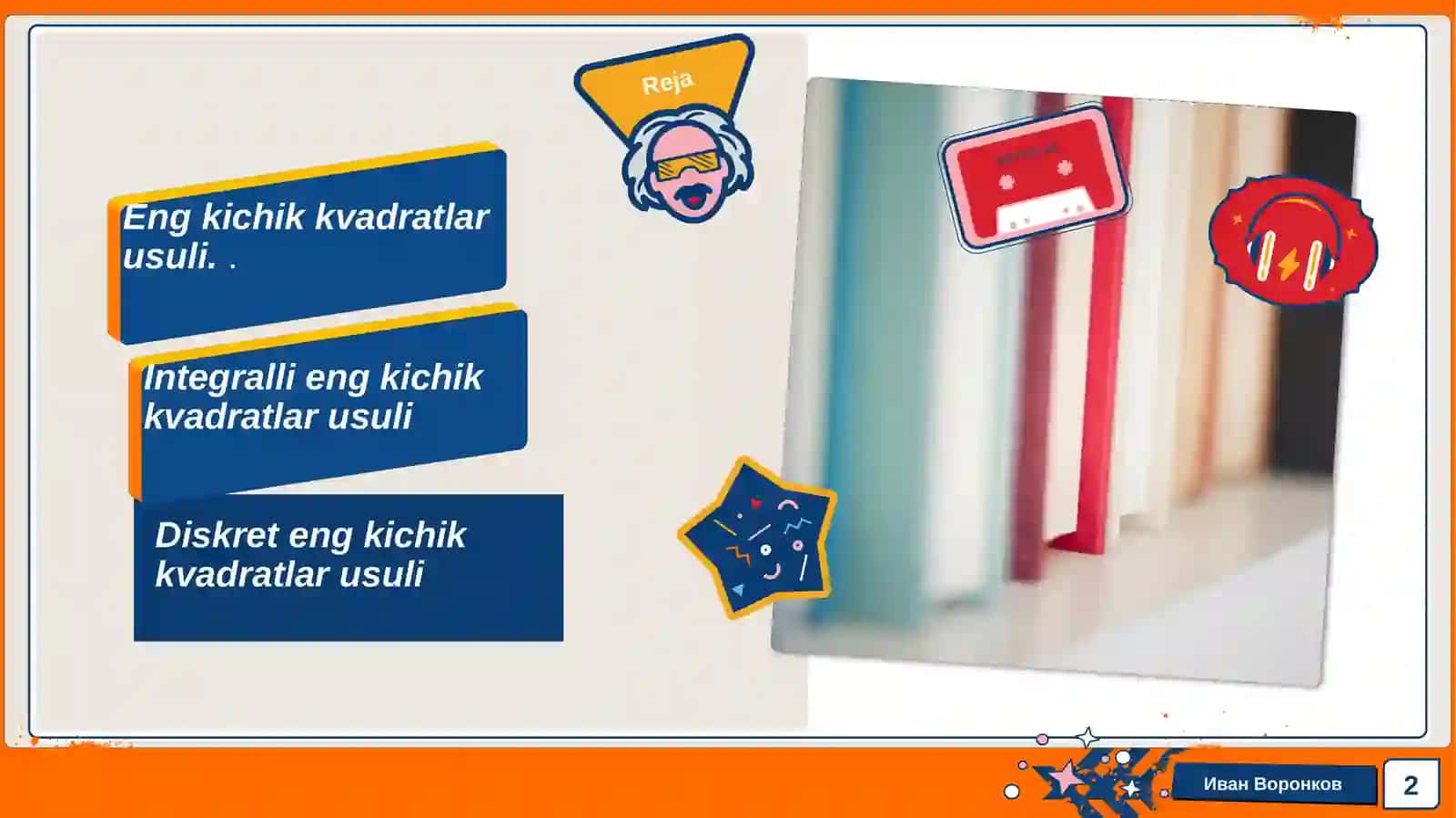 Diskret eng kichik kvadratlar usuli 2