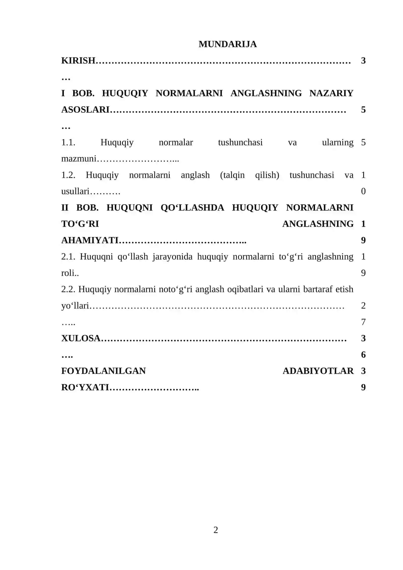Huquqni qollashda huquqiy normalarni togri anglash ahamiyati 2