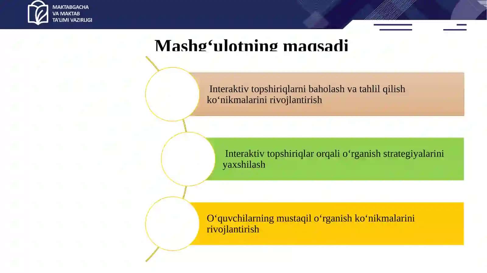 PISA 2025 Raqamli dunyoda o‘rganish interaktiv topshiriqlari 2