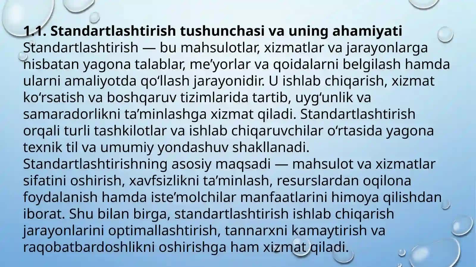 Tashkilot standartlarini ishlab chiqish, kelishish, tasdiqlash varo‘yxatdan o‘tkazish tartibi 2