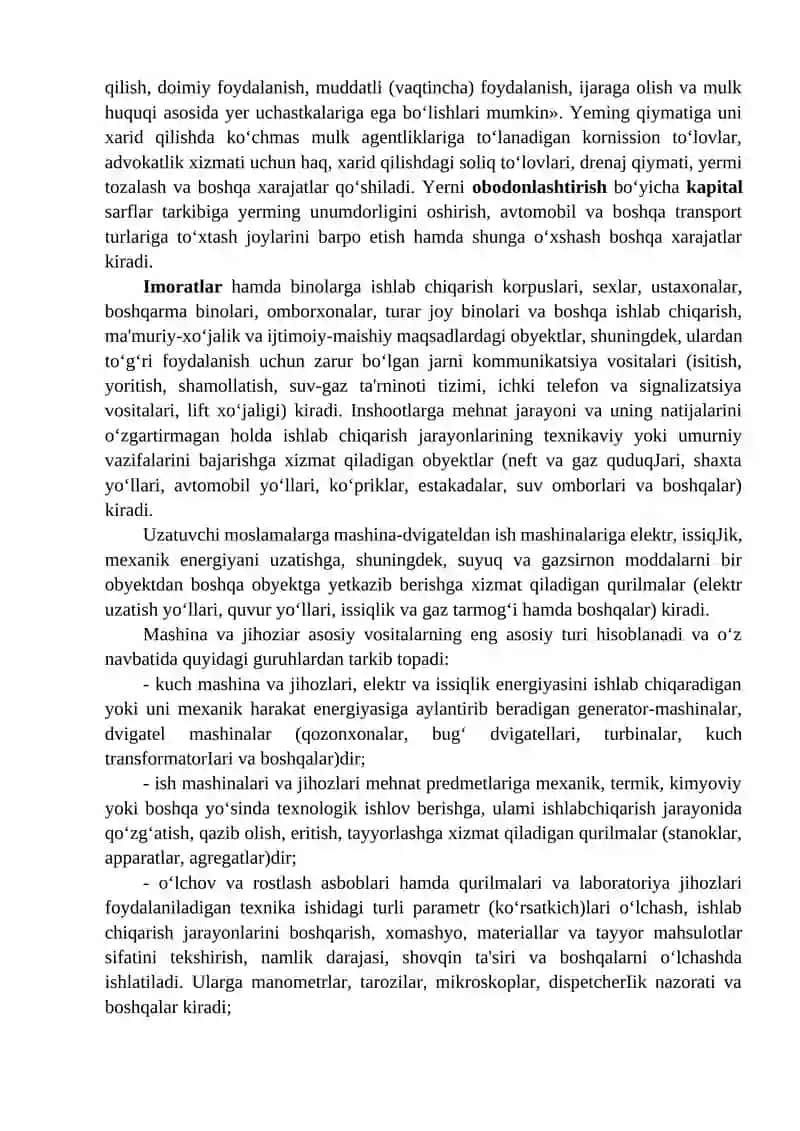 Buxgalteriya hisobining milliy standarti (BHMS) 2
