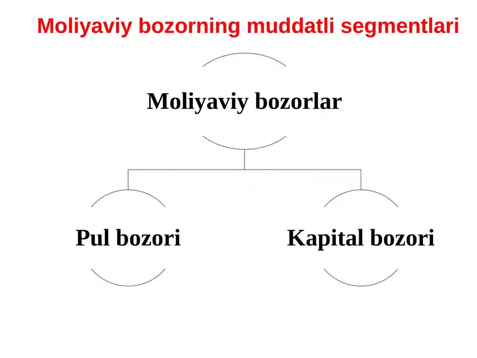 MOLIYA BOZORI SEGMENTLARI:KAPITAL BOZORI 2