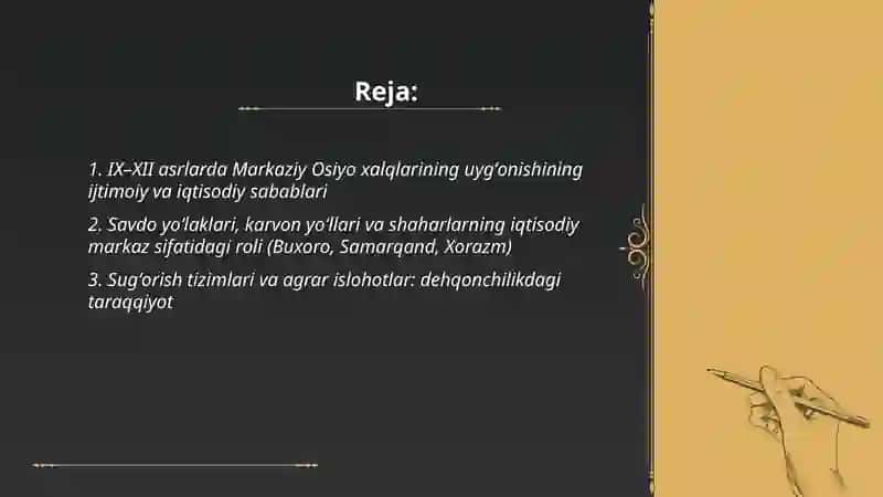 Oʻrta Osiyo allomalari ilmiy merosining oʻrni 2