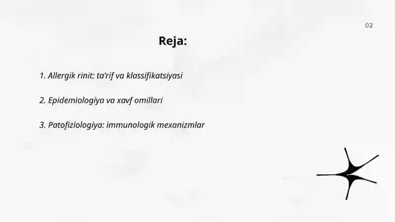 Allergik rinit va uni zamonaviy davolash usullari 2