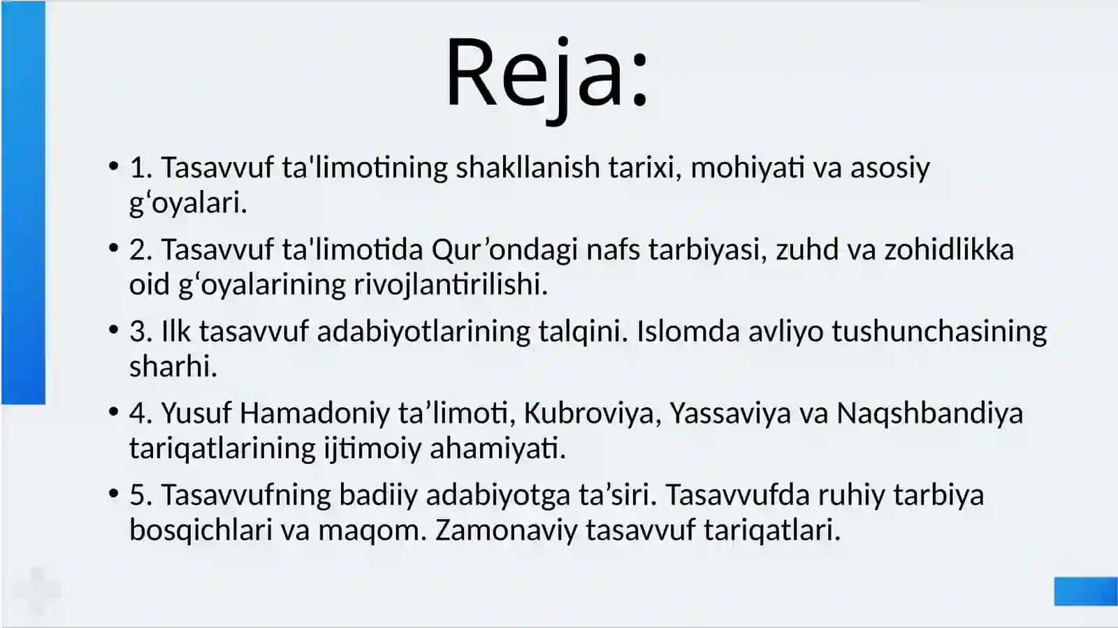 Tasavvuf ta’limotining Sharq madaniyatiga ta'siri 2