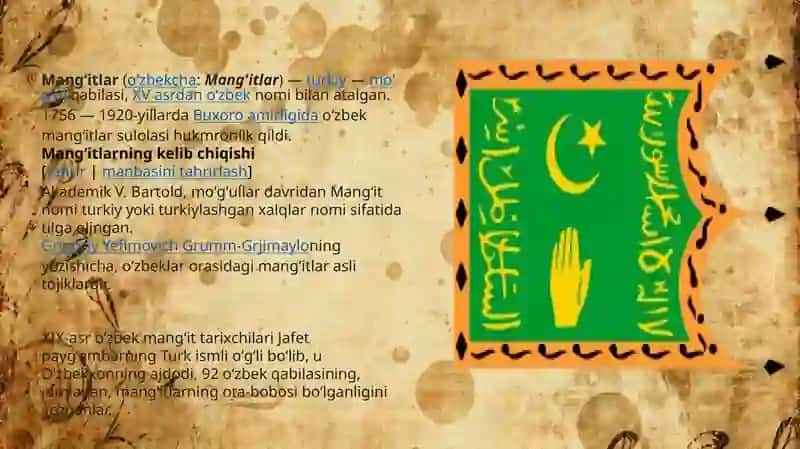Mang’itlar davrida ilm-fan va madaniyat 2