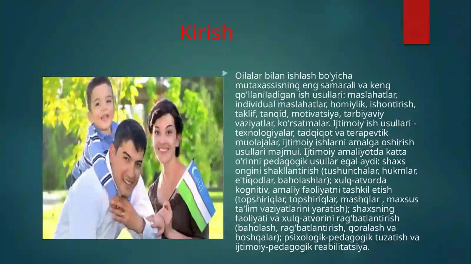 Aholini ijtimoiy himoya qilish tushunchasi, tamoyillar yo’nalishlari 2