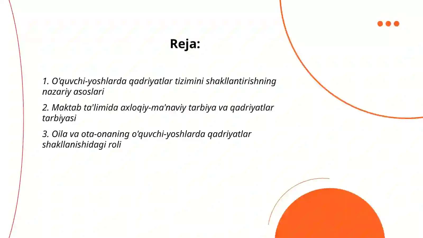 O'quvchi-yoshlarda qadriyatlar tizimini shakllantirishning nazariy asoslari 2
