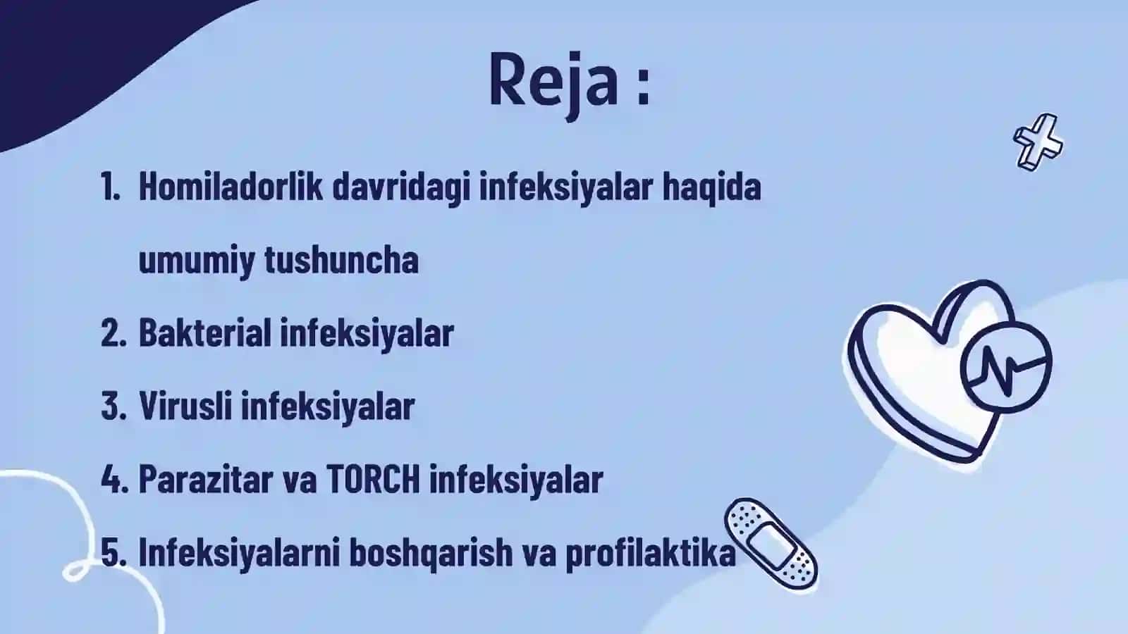 Homiladorlik, tug‘ruqvatug‘ruqdankeyingidavrinfeksiyalari 2