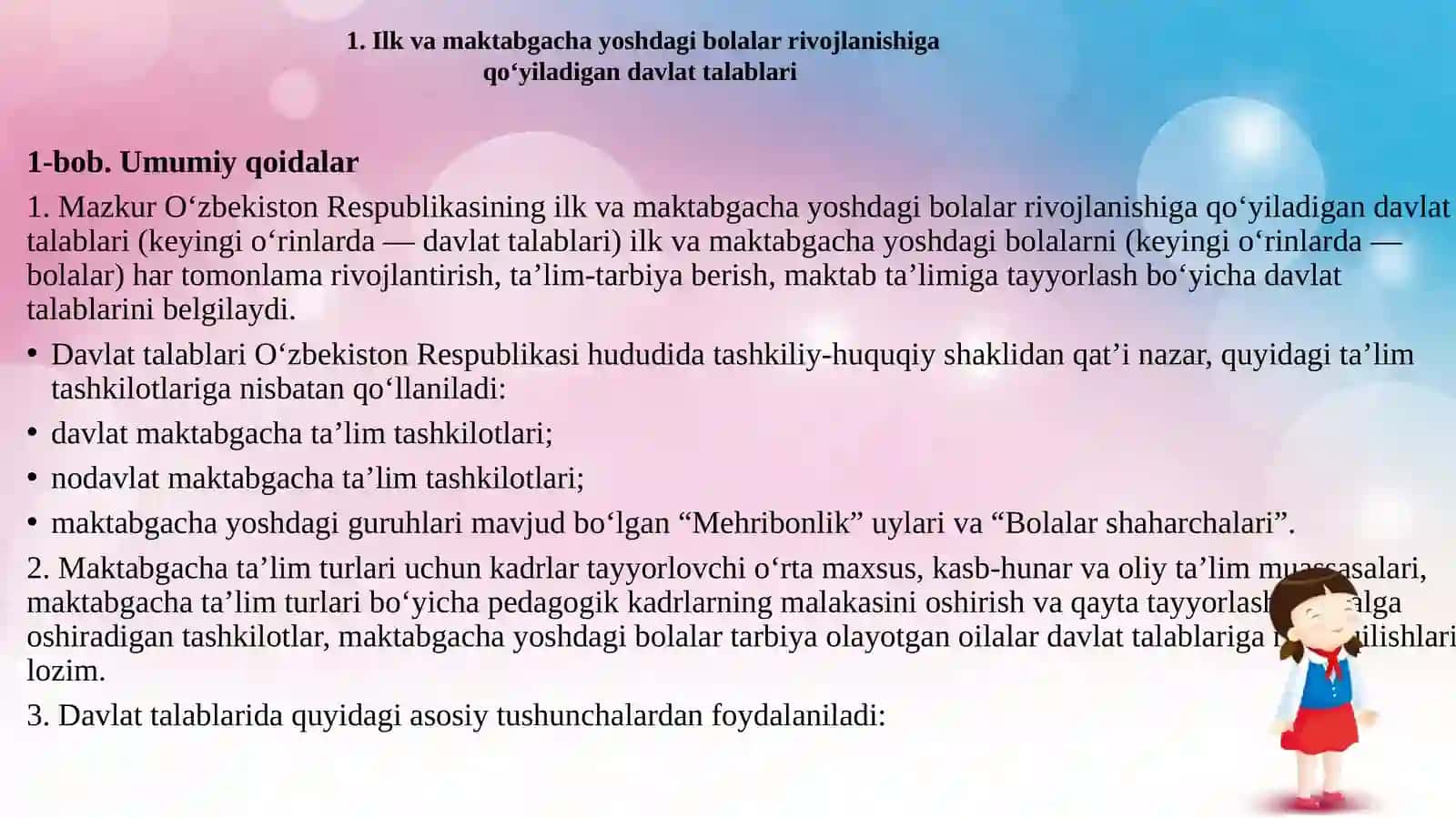 0-3 yoshgacha bo'lgan bolalarning rivojlanishi 2