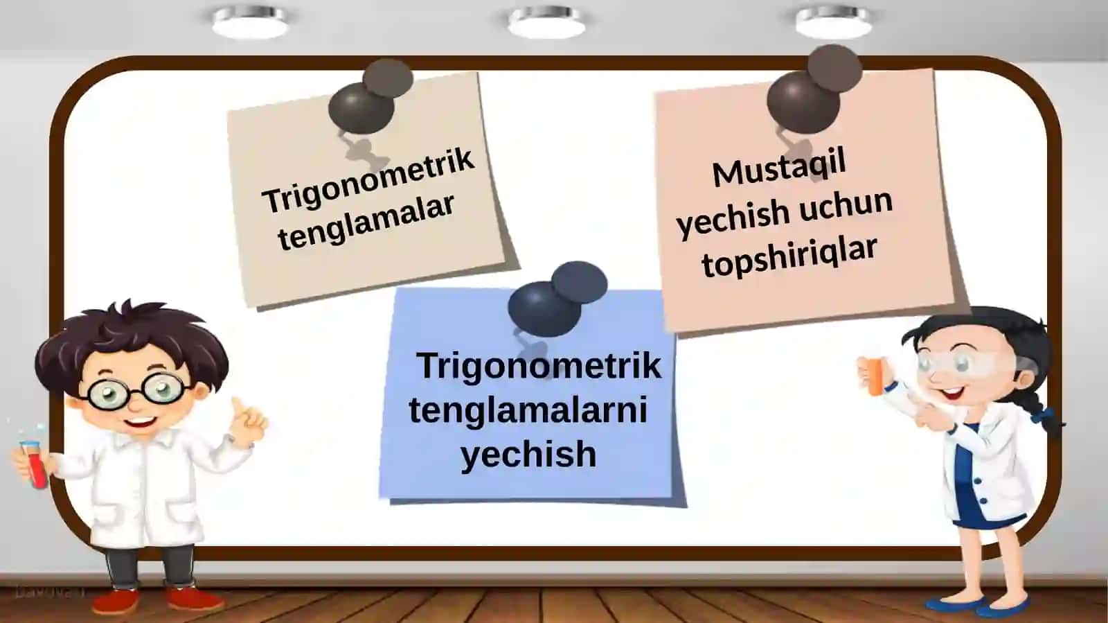 Trigonometrik tenglamalar 2