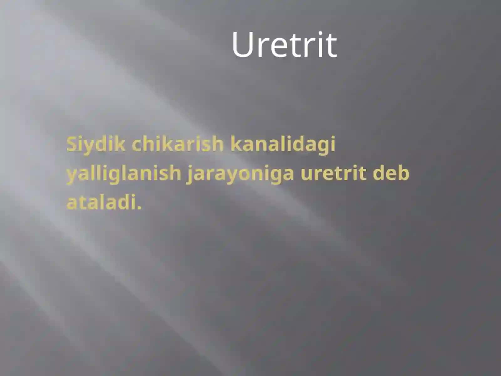 Uretrit.Orxit. Epididimit 2
