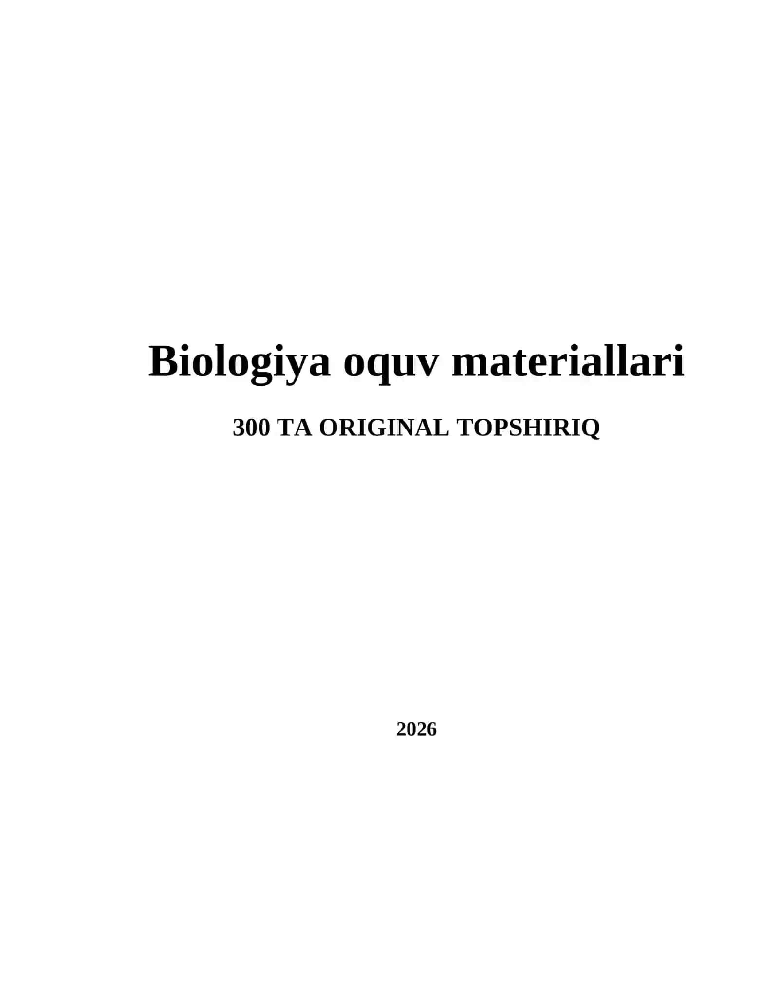 Biologiya oquv materiallari 2