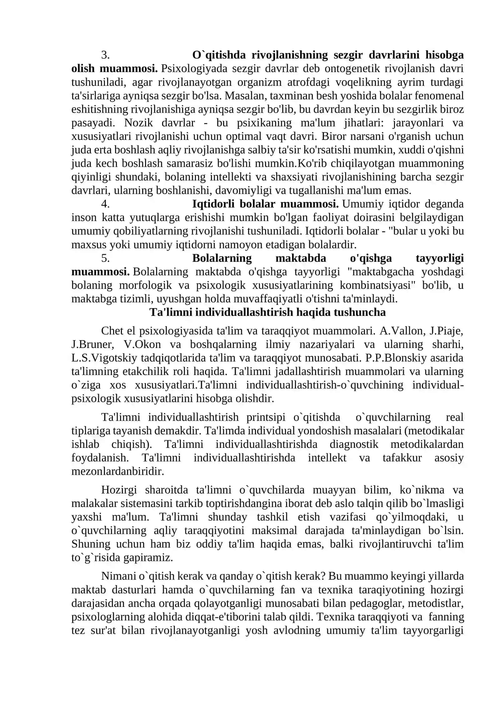 Ta’lim psixologiyasi haqida tushuncha 2