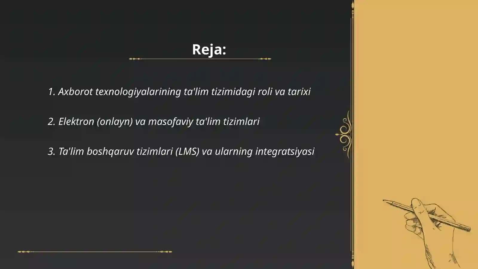 Axborot texnologiyalarining ta'lim tizimidagi o'rni 2