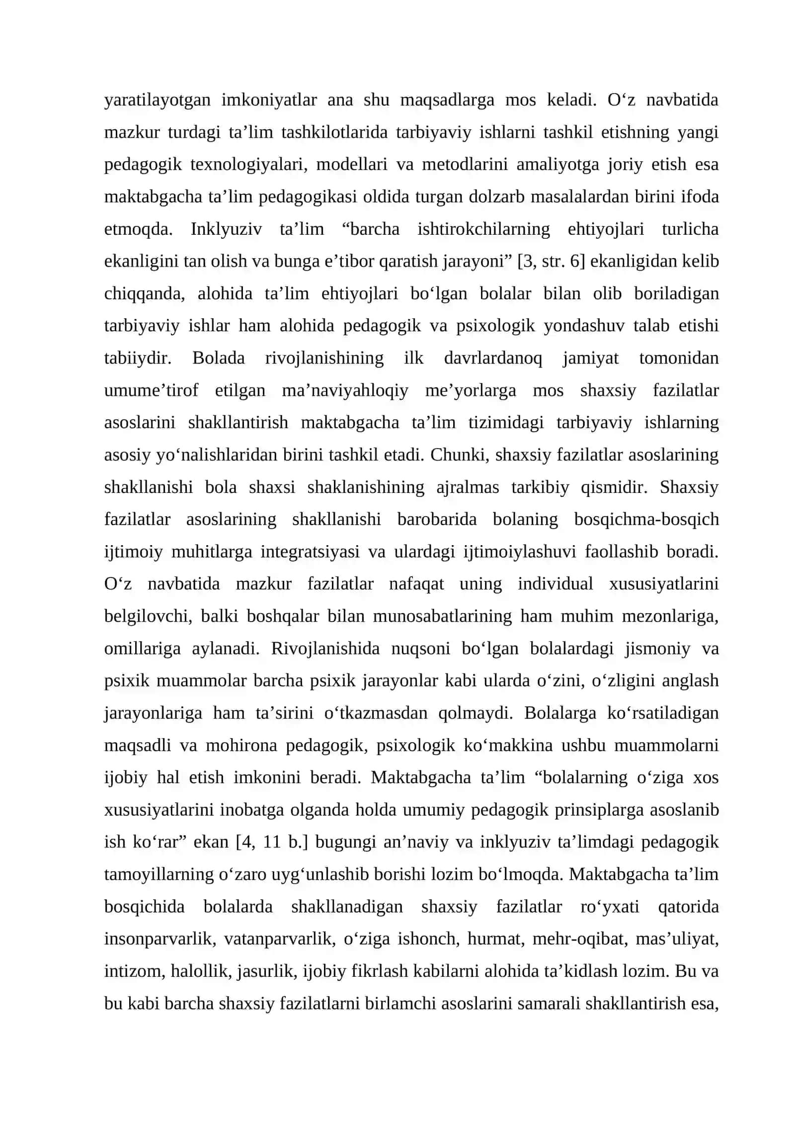Maktabgacha ta'lim tizimi rivojlanishi 2