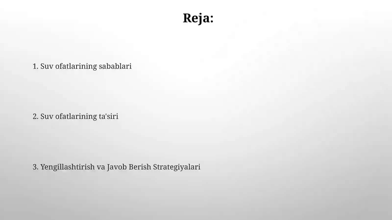 Suv ofatlari: Global Tahdid 2